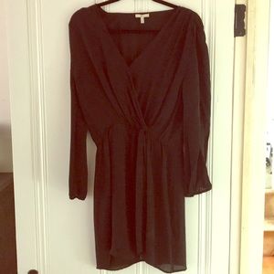 Joie black mini dress